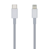 CABLE AISENS USB 2.0 LIGHTNING-M-USB-C-M PD BLANCO 20CM