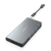 USB-C DOCK AISENS 8 EN 1 HDMI RJ45 3XUSB-A USB-C DATOS+PD 1XSD 1XMICRO SD