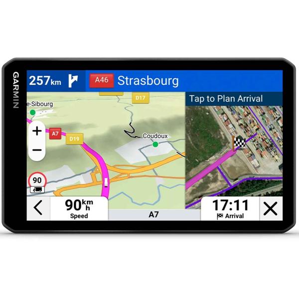 Garmin Dezl Lgv720 - Navegador Gps Para Camiones 7" Con Mapas De Europa