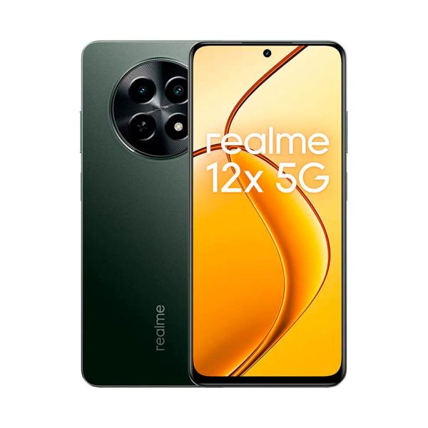 Realme 12x 5G 8GB-256GB Negro (Glowing Black) Dual SIM