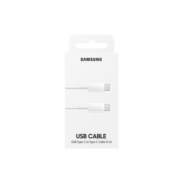 Samsung USB cable 1M type-c TO USB type-c 5A ep-dn975bwe white