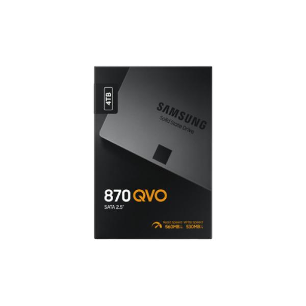 Samsung SSD 870 QVO 2.5" 4TB mz-77q4t0bw black