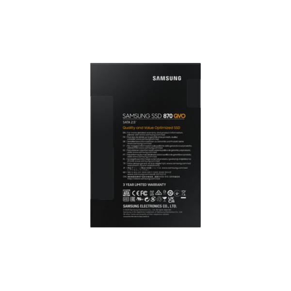 Samsung SSD 870 QVO 2.5" 4TB mz-77q4t0bw black