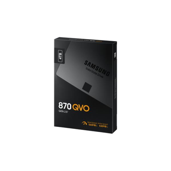 Samsung SSD 870 QVO 2.5" 4TB mz-77q4t0bw black