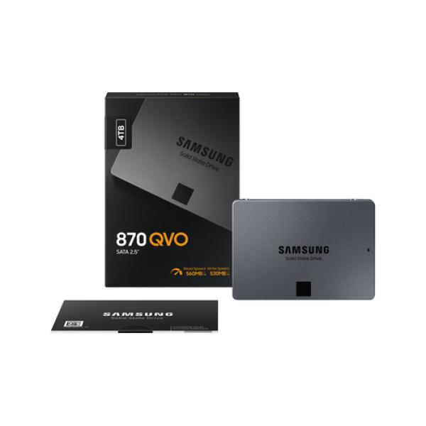 Samsung SSD 870 QVO 2.5" 4TB mz-77q4t0bw black