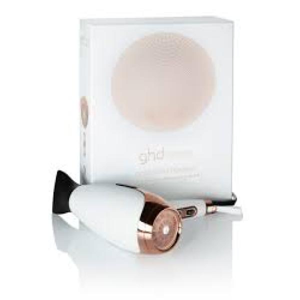 GHD helios hair dryer white