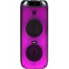 Bigben party luminous loudspeaker BT 200W USB SD AUX lights effects microphone black partybthpl