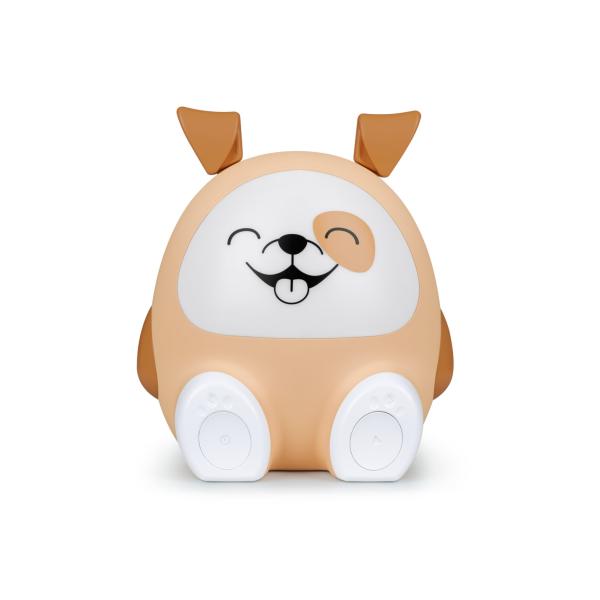 Bigben kids wireless BT speaker with brown DOG shape night light btkidsdog