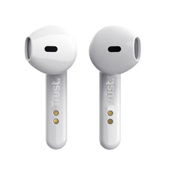 Trust Primo Touch Auriculares True Wireless Stereo (TWS) Dentro de oído Llamadas/Música Bluetooth Blanco