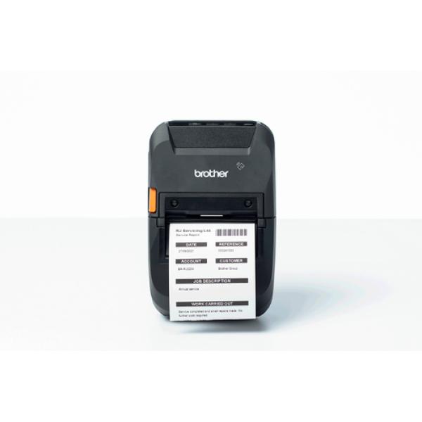 Brother RJ3230BL impresora de etiquetas Térmica directa 203 x 203 DPI 127 mm/s Inalámbrico Wifi Bluetooth