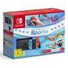 Nintendo Switch 1.1 (Neon Red Neon Blue) Switch with Sport Band and 12 Month Red