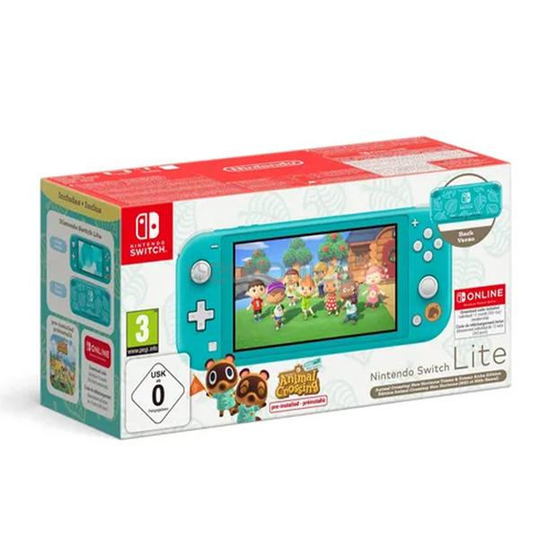 Nintendo Switch Lite Animal C.N.H. 12 Month NSO Turquoise