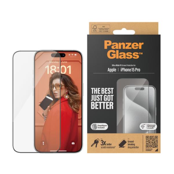 PanzerGlass Ultra Wide Fit Protector de pantalla Apple 1 pieza(s)