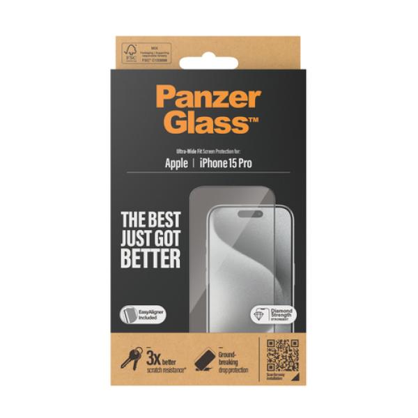 PanzerGlass Ultra Wide Fit Protector de pantalla Apple 1 pieza(s)