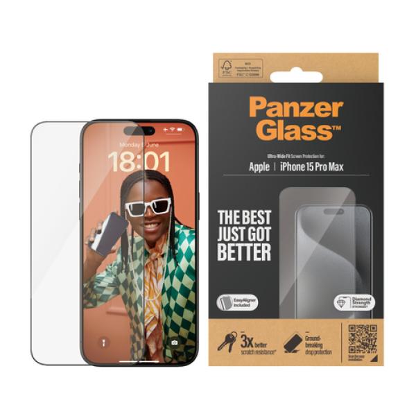 PanzerGlass Ultra Wide Fit Protector de pantalla Apple 1 pieza(s)