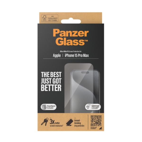 PanzerGlass Ultra Wide Fit Protector de pantalla Apple 1 pieza(s)