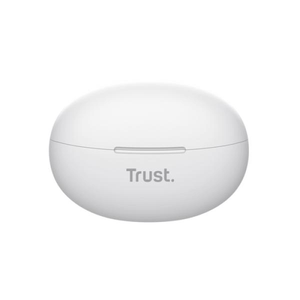 Trust Yavi Auriculares True Wireless Stereo (TWS) Dentro de oído Llamadas/Música USB Tipo C Bluetooth Blanco