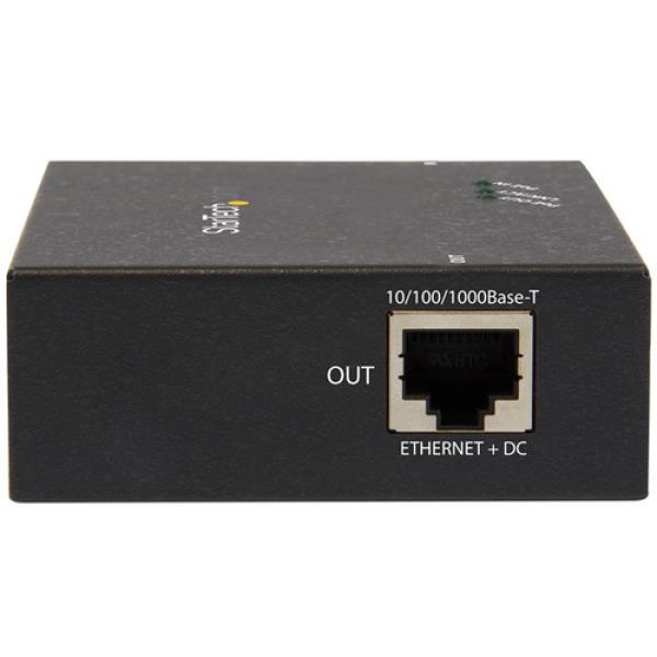 StarTech.com Gigabit PoE+ Extender - 802.3at/af - 100m