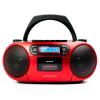 Aiwa Bbtc-550rd Red - Radio Cd Y Cassette Portátil