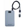 Fingerprint Hdd Usba-usb-c 1tb Grey