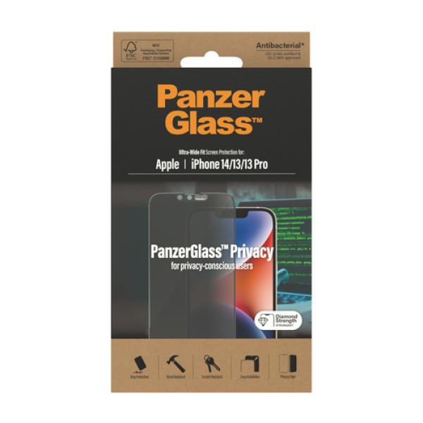 PanzerGlass Ultra-Wide Fit Privacy Appl Protector de pantalla Apple 1 pieza(s)