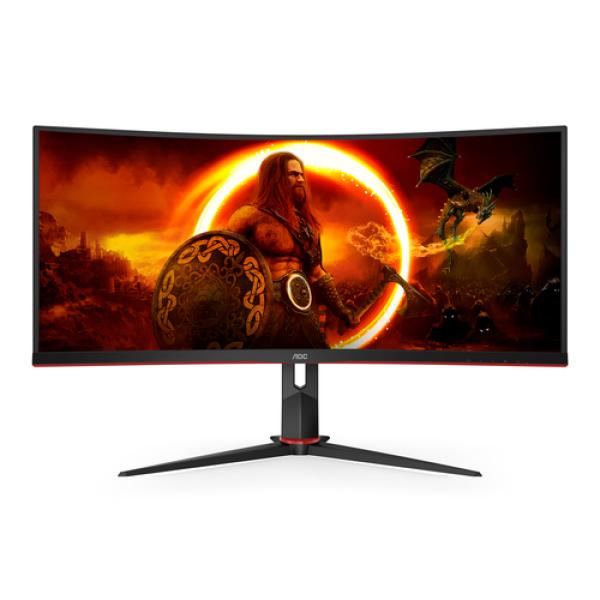 AOC CU34G2XP-BK 32" VA Curved Gaming Mon