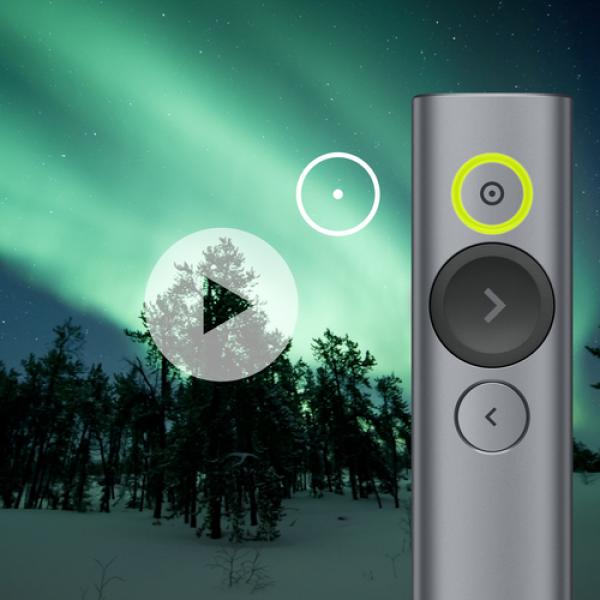 Spotlight Plus Presentation Remote Slate