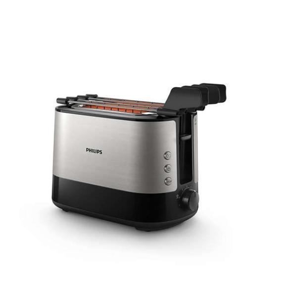 Tostadora Philips Viva Metalico 2 Slot Hd2639