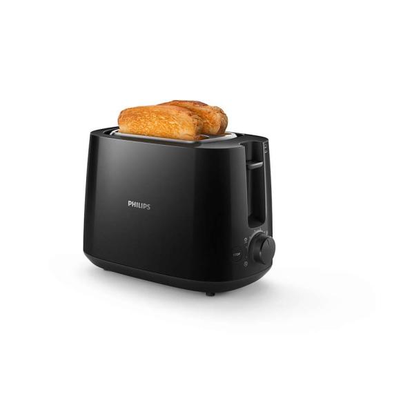 Tostadora Philips Daily 2 Slot Hd2581 800w Negro