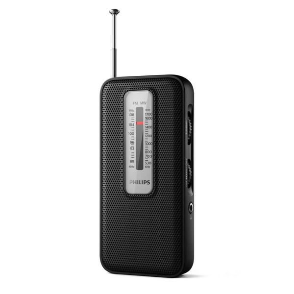 Radio Portatil Philips Tar1506 Negra Am-fm