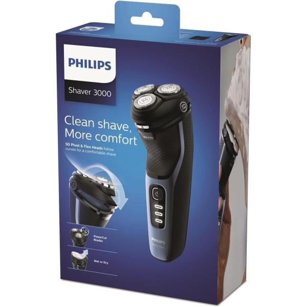 Afeitadora Philips Shaver Serie 3 S3232 Wet&dry