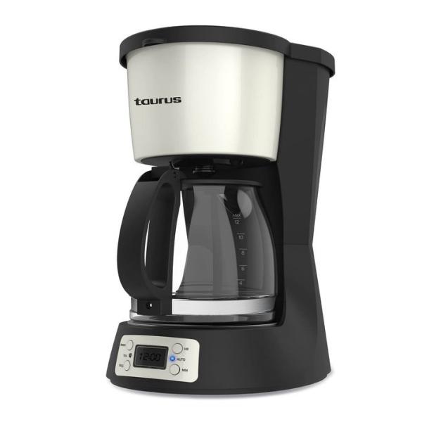 Cafetera Taurus Goteo Vintage Digital Cream