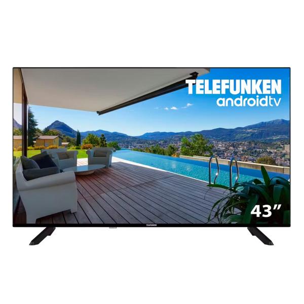 Telefunken 43dtua523 - Televisor Smart Tv 43" Direct Led Uhd 4k Hdr