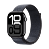 Apple Watch Series 10 GPS 42mm Aluminio Negro (Jet Black) y Correa Deportiva Loop Negra