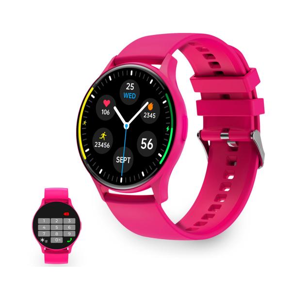 Ksix Core Fucsia - Smartwatch Amoled 1.43"