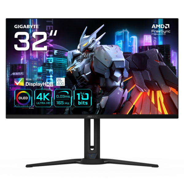 MONITOR GAMING GIGABYTE AORUS FO32U EK1 32" 3840x2160 UHD