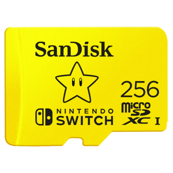 MICRO SD SANDISK 256GB UHS-I NINTENDO