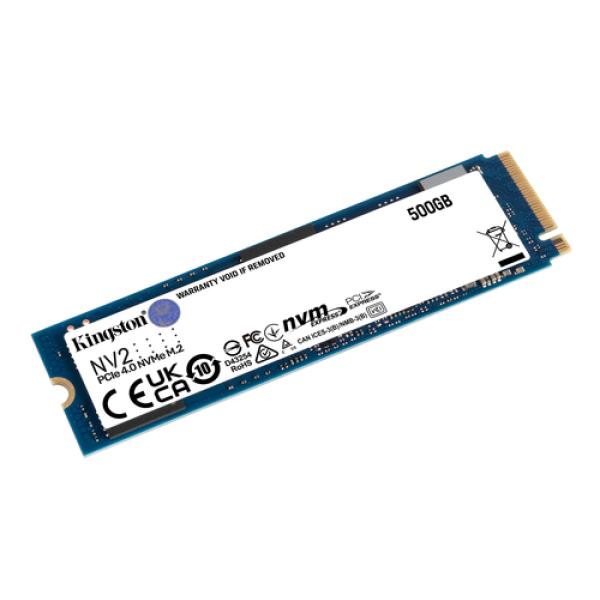 Kingston SSD 500GB NV2 M.2 2280 pcie 4.0 nvme snv2s-500g