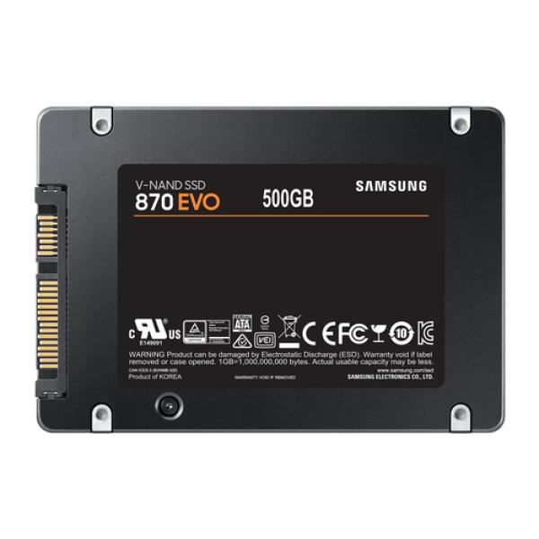 Samsung EVO 870 SSD 500GB mz-77e500b-e