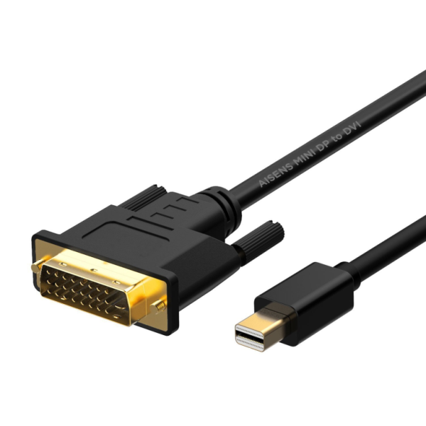 CABLE CONVERSOR AISENS MINI DISPLAYPORT A DVI NEGRO 2.0M