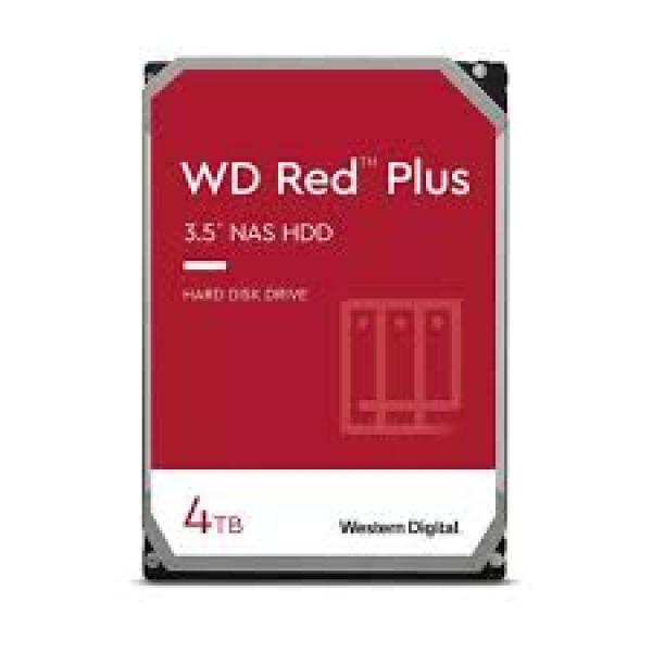 Western digital RED plus internal hard drive 4 TB 5400 RPM 256 MB 3.5" serial ATA III wd40efpx