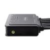 StarTech.com C2-DD46-UA2-CBL-KVM interruptor KVM Negro