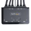 StarTech.com C2-DD46-UA2-CBL-KVM interruptor KVM Negro