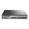 D-Link DSS-200G-10MPP/E switch Gestionado L2 Gigabit Ethernet (10/100/1000) Energía sobre Ethernet (PoE) 1U Gris