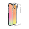 Carcasa iPhone 14 Hybrid (bumper + trasera transparente) Transparente