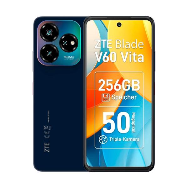 Zte Blade V60 Vita 4g Blue - 6+256gb - 6.6" 90hz Hd+