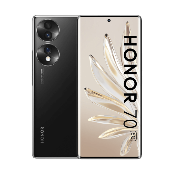 Honor 70 5G 8GB-128GB Negro (Midnight Black) Dual SIM