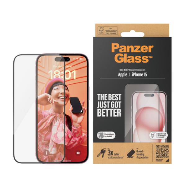 PanzerGlass Ultra Wide Fit Protector de pantalla Apple 1 pieza(s)