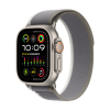 Apple Watch Ultra 2 GPS + Cellular 49mm Titanio con Correa Trail Loop Verde-Gris - Talla M-L