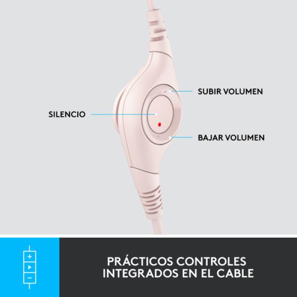 H390 USB Computer Headset ROSE EMEA-914